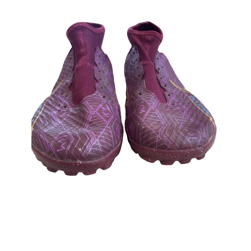 Nike Zoom Mercurial Superfly 9 Academy KM TF Turf Soccer Shoes Men's 7 Beetroot - Picture 3 of 9